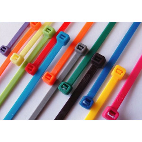 Dài 20cm - Bịch 100 cái dây thít nhựa, dây rút chọn màu