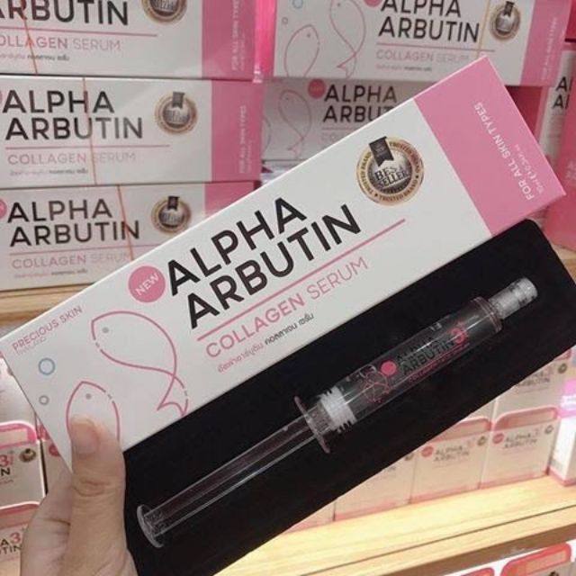 Serum Collagen Tươi Dưỡng Trắng Da, Chống Lão Hóa Alpha Arbutin Collagen Serum