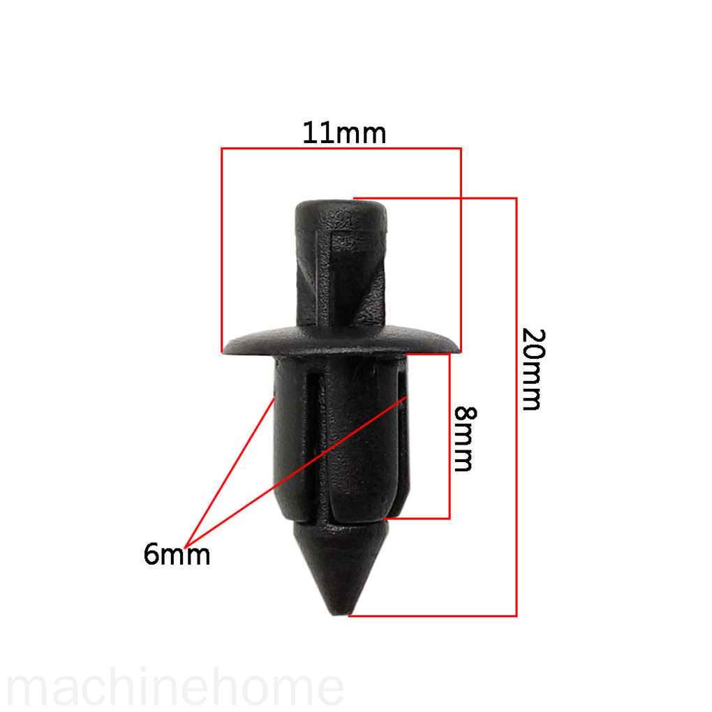 Đinh tán nhựa cho xe honda Yamaha Suzuki Kawasaki tiện dụng
