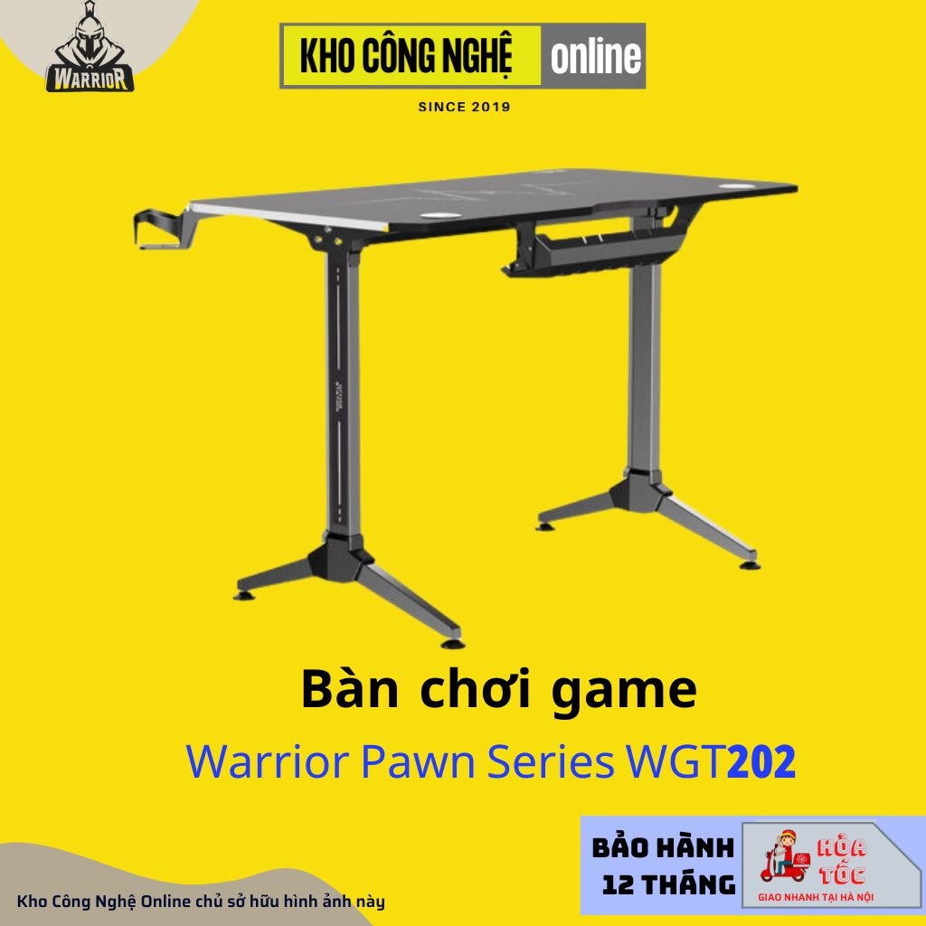 Bàn chơi game WARRIOR – Pawn Series – WGT202 (Hàng chính hãng)