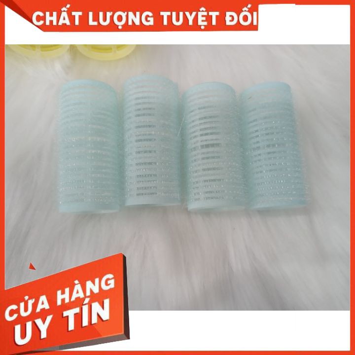 Ống lô dính trục lông quấn tóc tạo độ phồng tại nhà size lớn nhỏ tiện dụng ,xinh xắn tạo kiểu cho tóc xoăn PLTPINKY