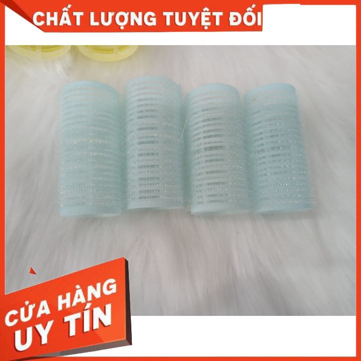 Ống lô dính trục lông quấn tóc tạo độ phồng tại nhà size lớn nhỏ tiện dụng ,xinh xắn tạo kiểu cho tóc xoăn