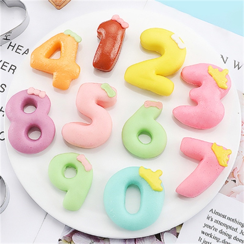 Bộ khuôn cutter nhấn 10 số cao cấp