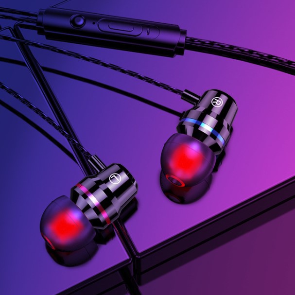 Tai nghe nhét tai điện thoại in ear gaming có dây a1 chính hãng giá rẻ nghe nhạc chống ồn chống nước cho laptop máy tính