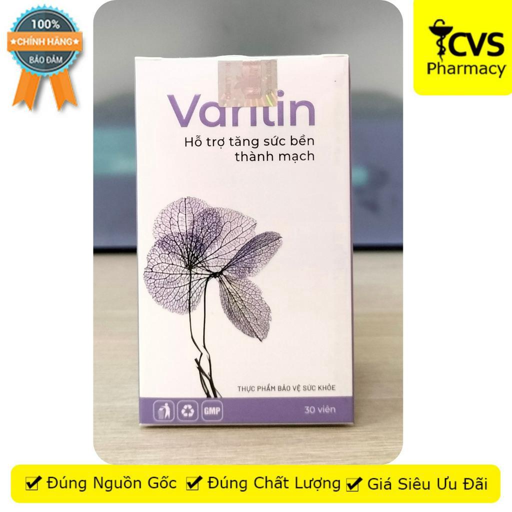 Varilin hỗ trợ tăng sức bền thành mạch - Hộp 30 viên - CVS Pharmacy