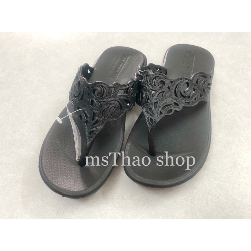 Dép kẹp/tông nữ DWE69 cao 3cm Asia