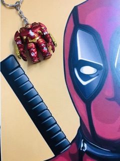 Móc khoá Hulkbuster chibi