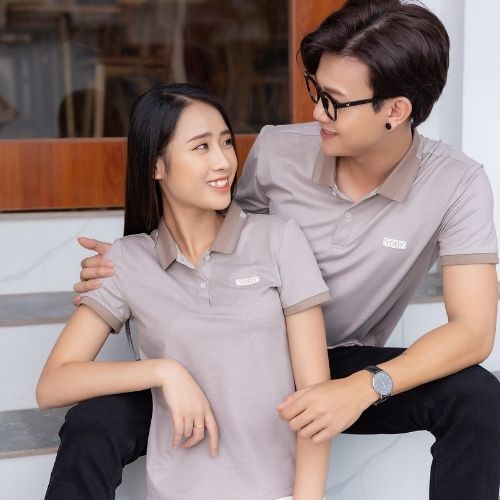 Combo 2 áo polo YODY người lớn hiệu ứng mắt chim APM3299 và APN3340
