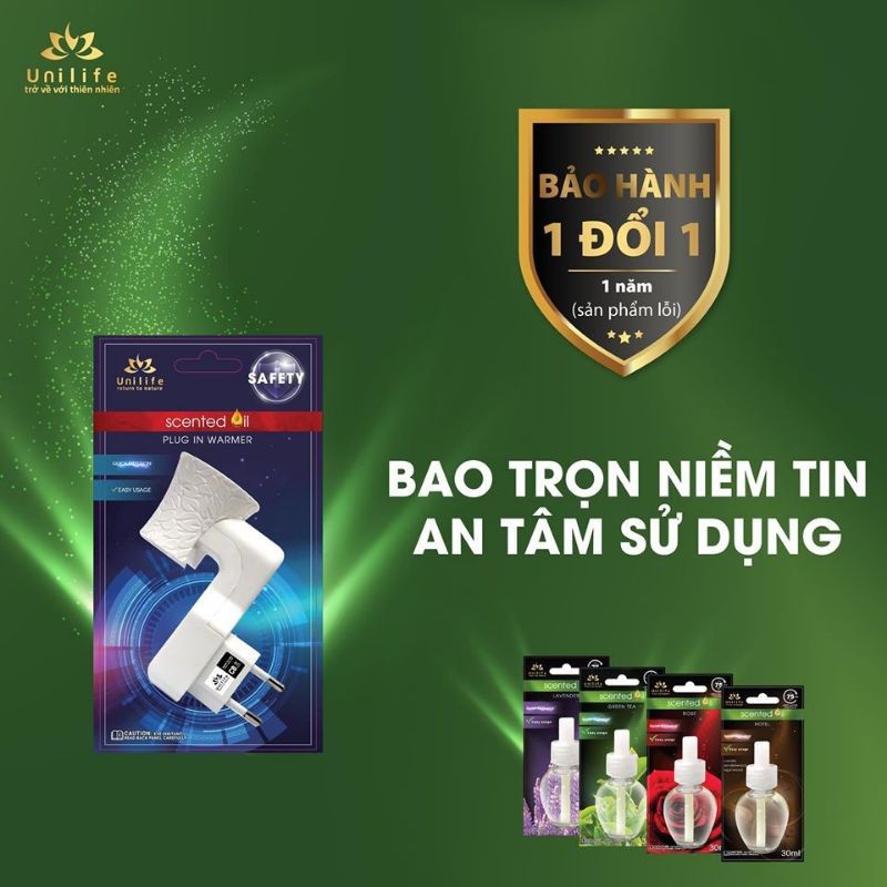 Trọn bộ sản phẩm nước hoa gia đình Unilife | BigBuy360 - bigbuy360.vn