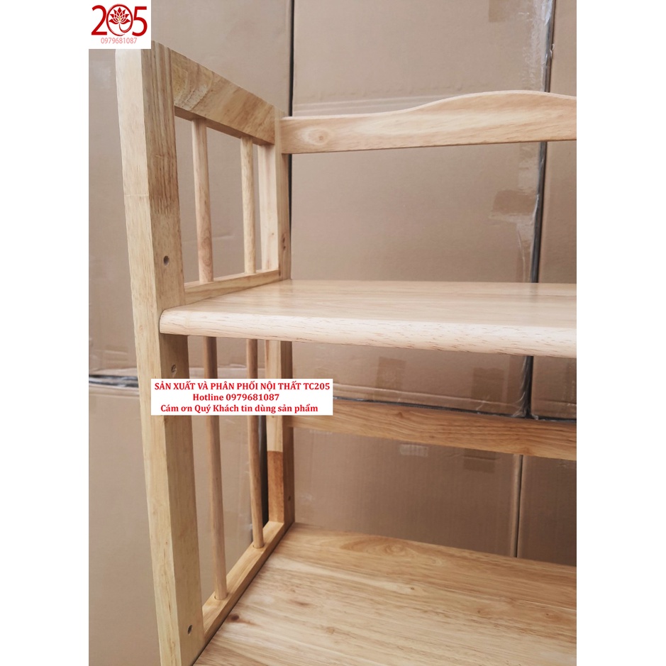 Kệ sách gỗ 5 tầng 40x28x150cm GỖ CAO SU 100%