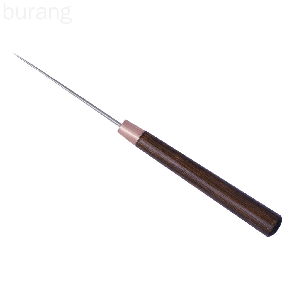 Set 4 dùi đục lỗ bằng thép không gỉ có tay cầm dùng làm đồ da DIY tiện lợi