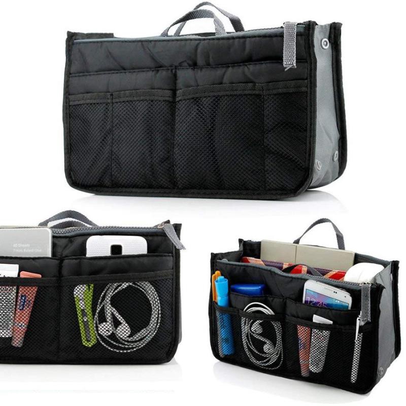 Evertoner Túi Đựng Đồ Trang Điểm Nhiều Ngăn Gọn Gàng Cho Nữ