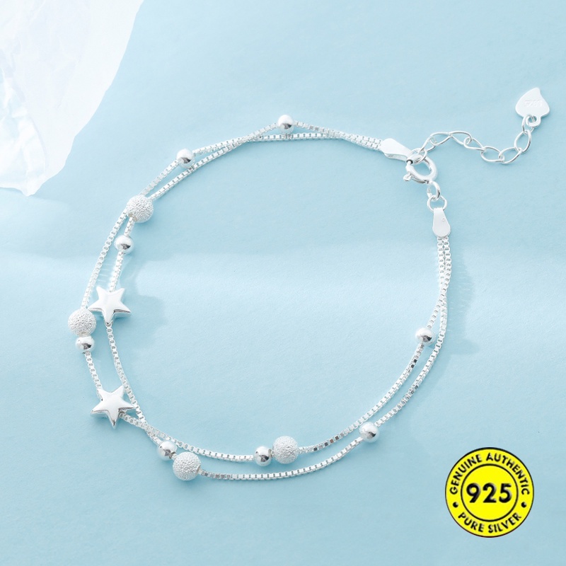 Vòng tay bạc 925 thiết kế mới thời trang dành cho nữ