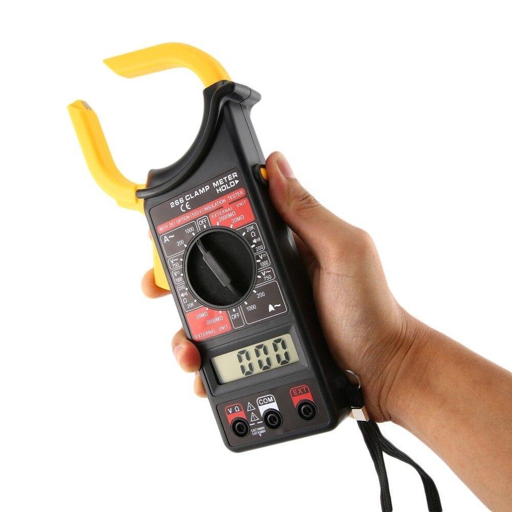 Ampe Kìm, Đồng Hồ Đo Điện Digital Clamp Meter Dt266 - Abg Shop