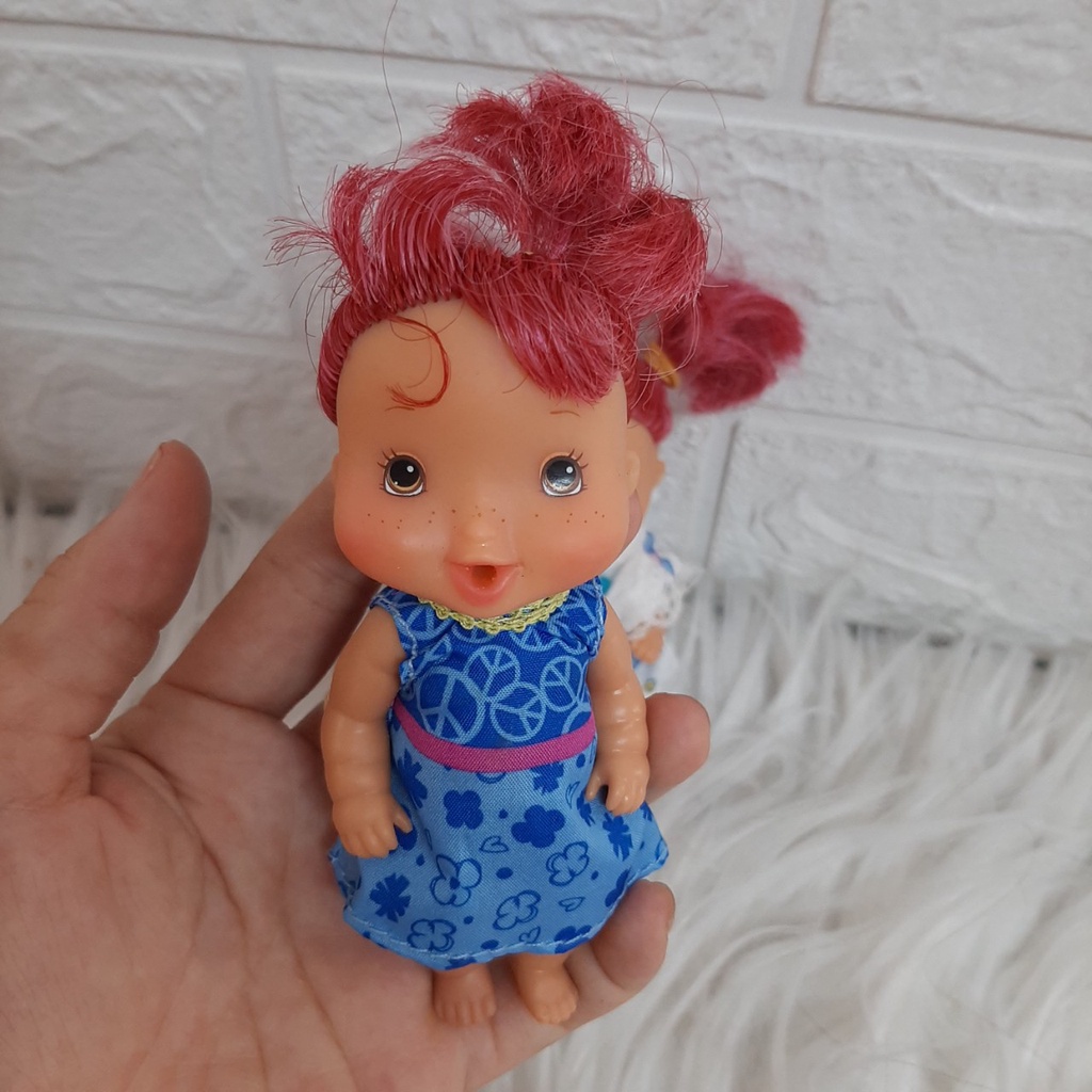 Búp Bê Cô Bé Dâu Tây 14 Cm - A Girl Strawberry Shortcake 5.5 Inches Dolls