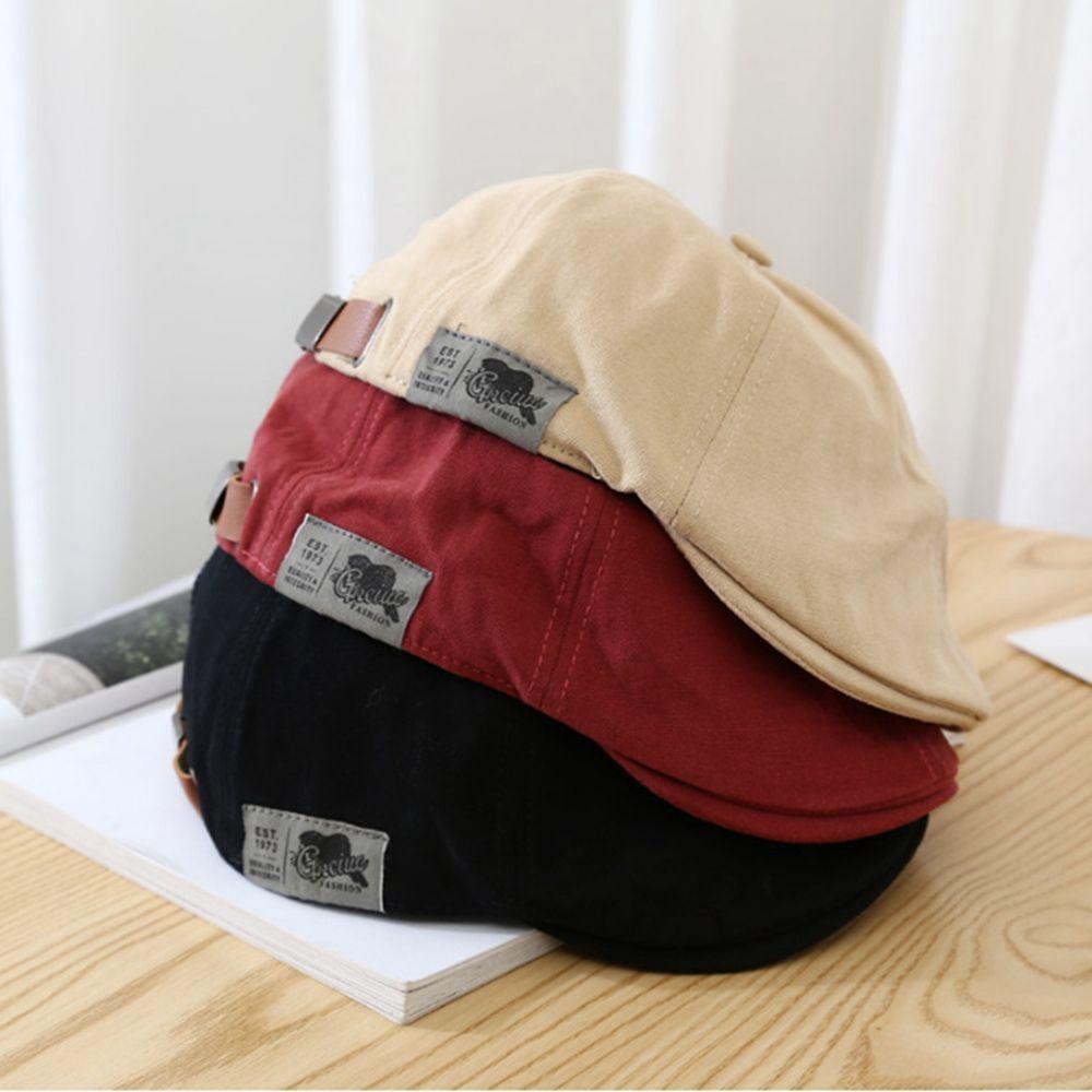 IVORY Mũ Beret Vải Cotton Phong Cách Harajuku Anh Quốc Thời Trang Thu Đông Cho Nữ