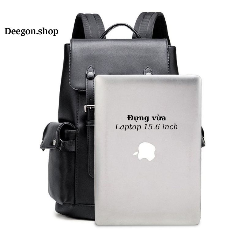Balo Da Nam Nữ Thời Trang Cao cấp,Cặp Đi Học đựng laptop 15.6  inh,Chống Nước Đi Du Lịch Đi Chơi