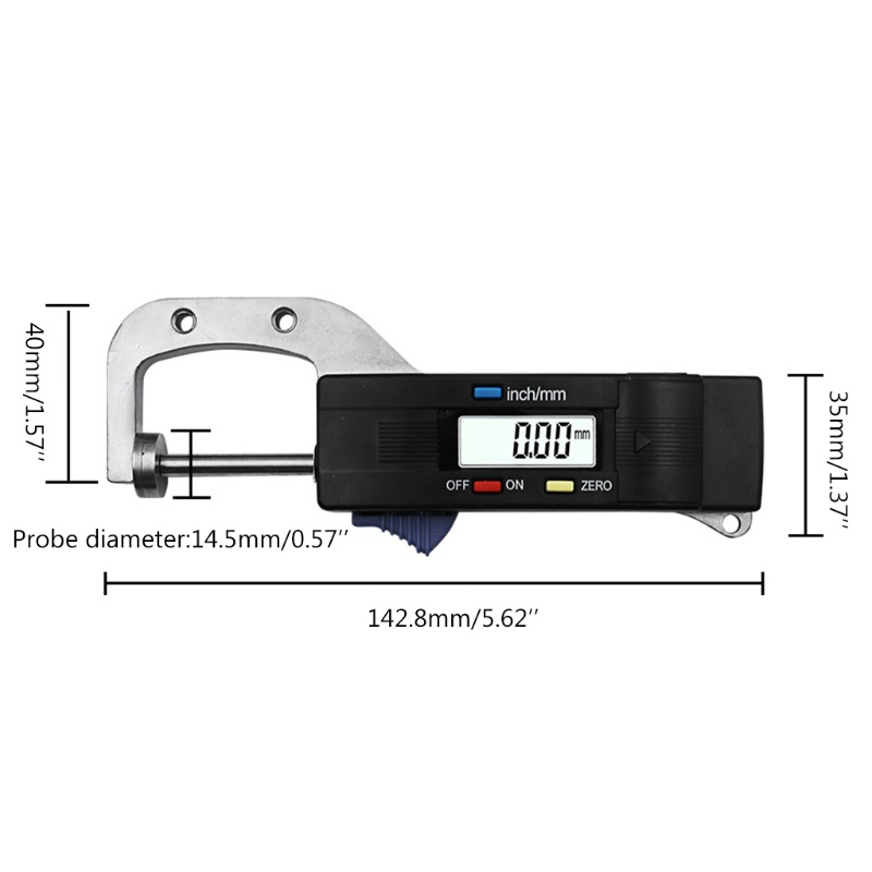 Dụng Cụ Đo Độ Dày Điện Tử 0.01mm Chuyên Dụng