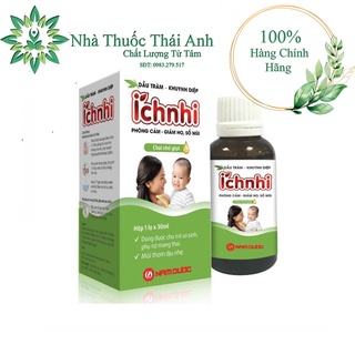 [CHÍNH HÃNG] Dầu Tràm – Khuynh diệp Ích Nhi: Dầu cho trẻ sơ sinh và phụ nữ mang thai (30ml)