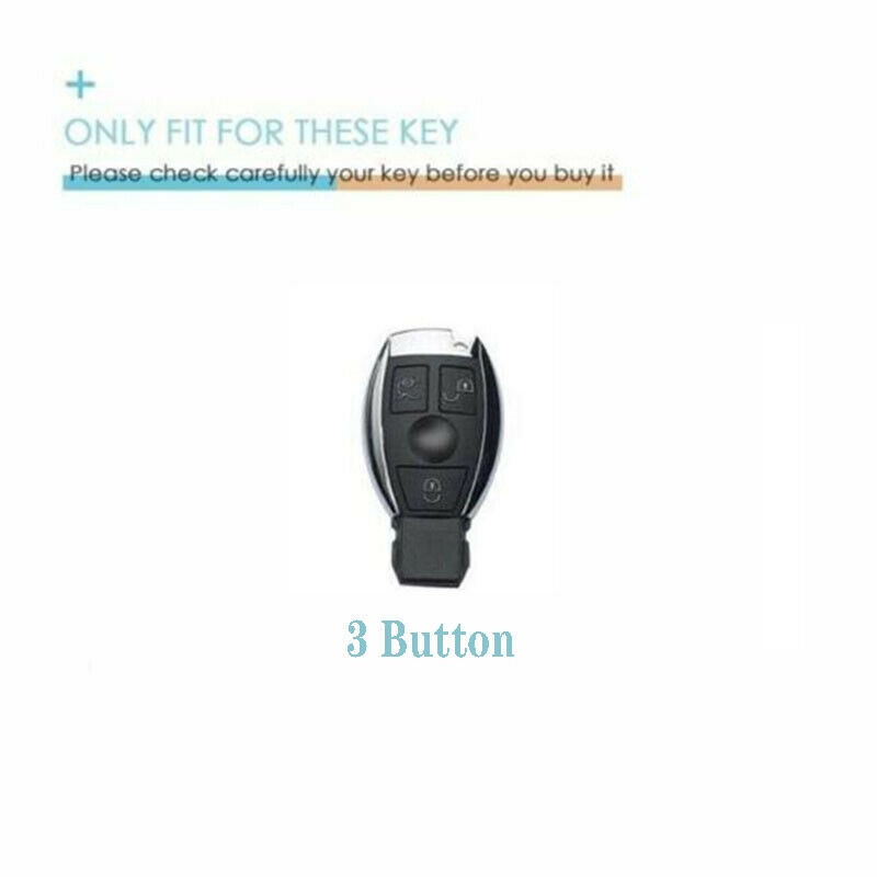 Ốp Bọc Chìa Khóa Xe Hơi Mercedes Benz GLA GLC C180L GLC200 C260L C200L Bằng TPU Chrome