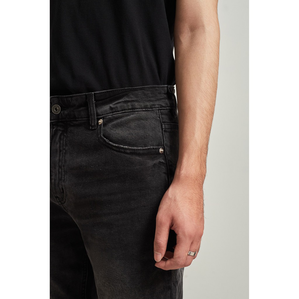 Quần jeans nam HIGHWAY MENSWEAR Jagger Jeans đen mài | BigBuy360 - bigbuy360.vn