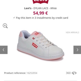 Giầy sneaker bé trai, bé gái, Levis dư xịn