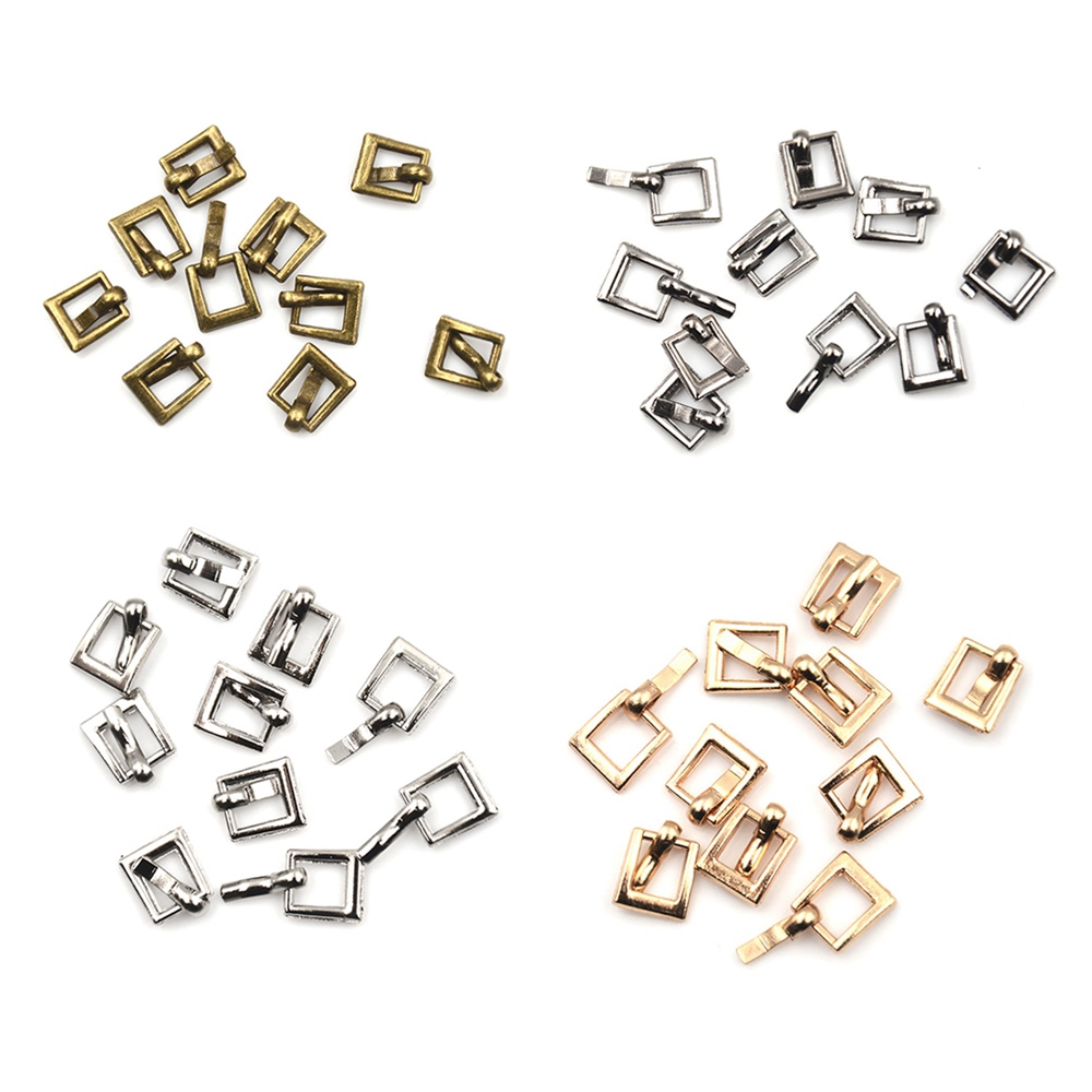 Set 6 / 9 Khóa Ba Chân Mini 7x8mm Chất Lượng Cao Cho Búp Bê