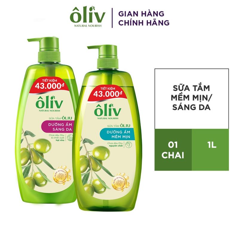 Sữa tắm Oliv  1000ml
