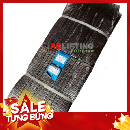 Cáp vải cẩu hàng 8 tấn 8 mét Younai Sling Hàn Quốc