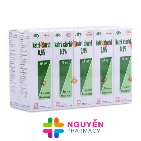 Nước muối sinh lý NaCl 0.9% Pharmedic