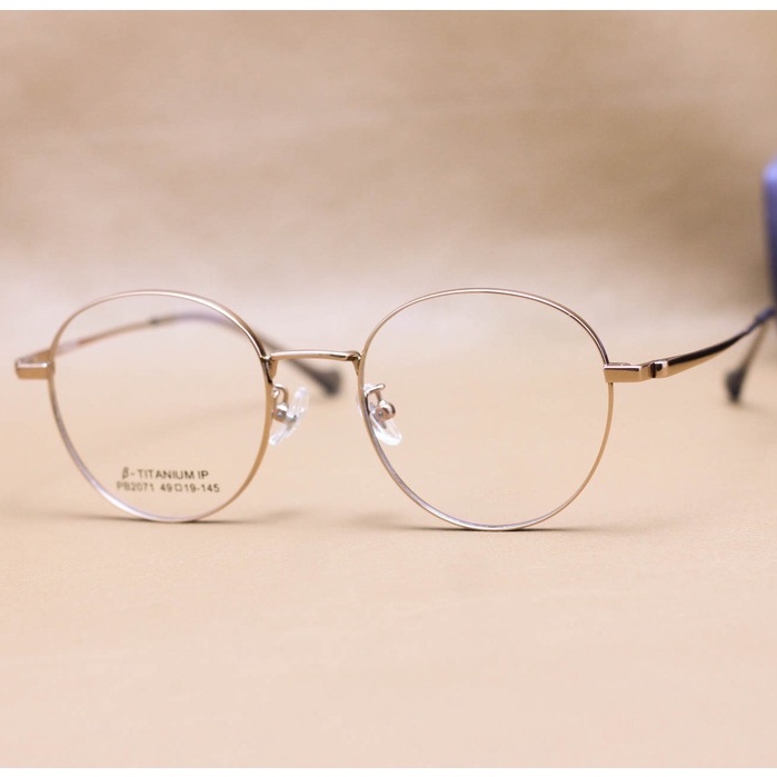 Gọng Kính Cận B-Titanium Unisex SHADY G2079 (Nhiều Màu)