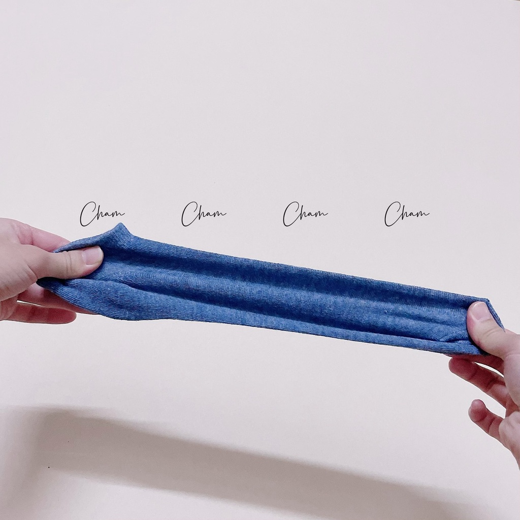 Tất nữ cổ thấp, vớ len nữ dệt kim muối tiêu