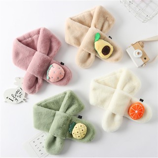 Khăn quàng cổ cho bé gái , bé trai - Khăn trẻ em lông thỏ mềm mại