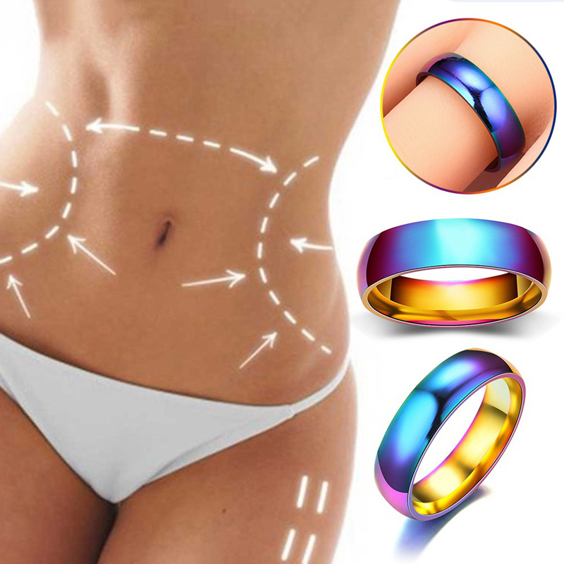 Nhẫn Thép Không Gỉ Có Từ Tính Hỗ Trợ Giảm Cân