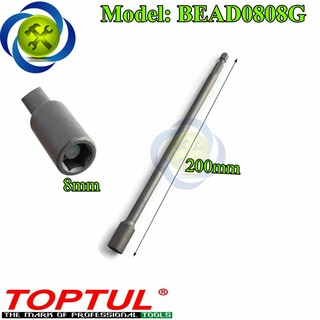 ĐẦU BẮN TÔN ĐUÔI LỤC GIÁC TOPTUL BEAD0808G
