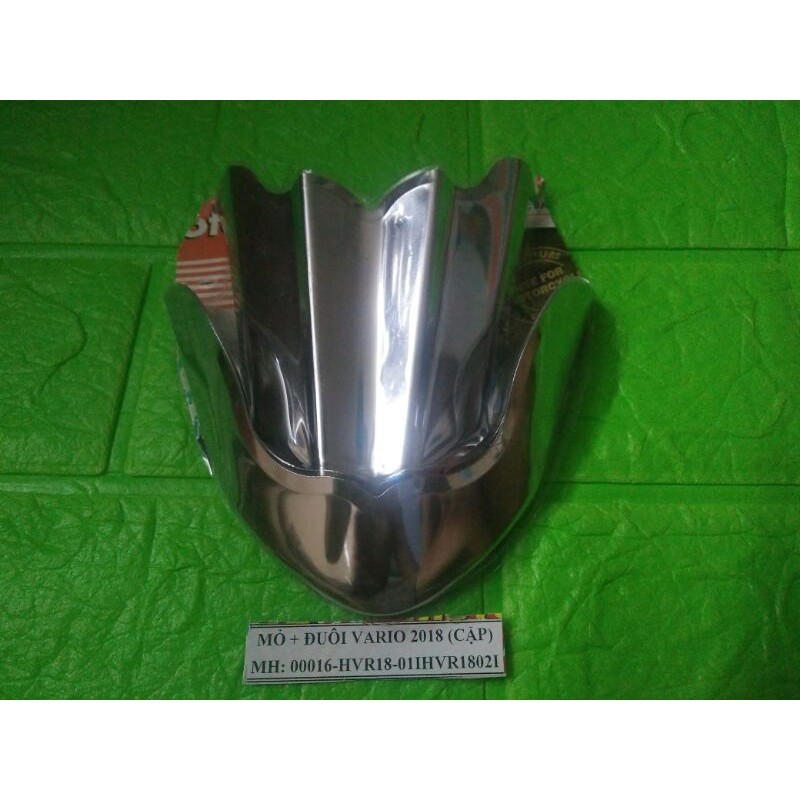 Bộ ốp Mỏ và đuôi Vario 2018 inox Thái