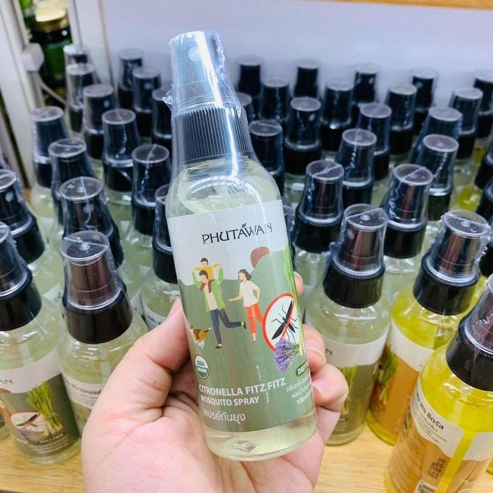 Tinh Dầu Xịt Muỗi Và Côn Trùng Phutawan Thái Lan