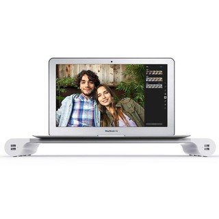 Kệ để iMac/Macbook có ổ cắm USB - Space Bar Stand