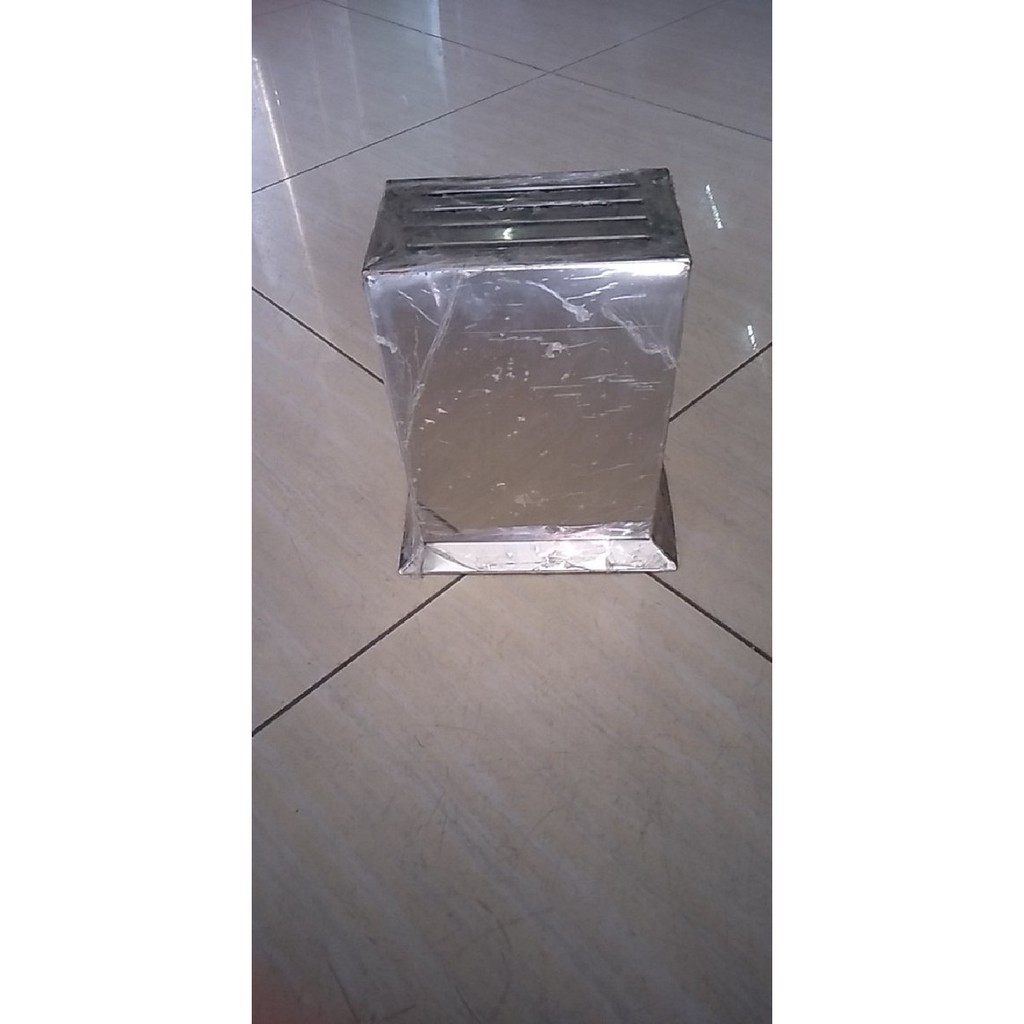 KỆ CẮM DAO INOX MÁNG DAO INOX HỘP-MDH01