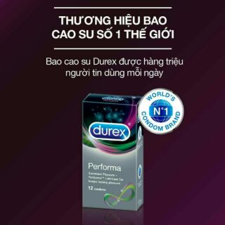 Bao cao su Durex Performa 12 bao