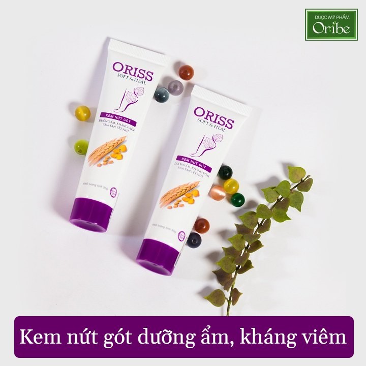 Kem dưỡng da chân Oriss Soft And Heal – Hỗ trợ giúp dưỡng ẩm hiệu quả, ngăn ngừa nứt nẻ da