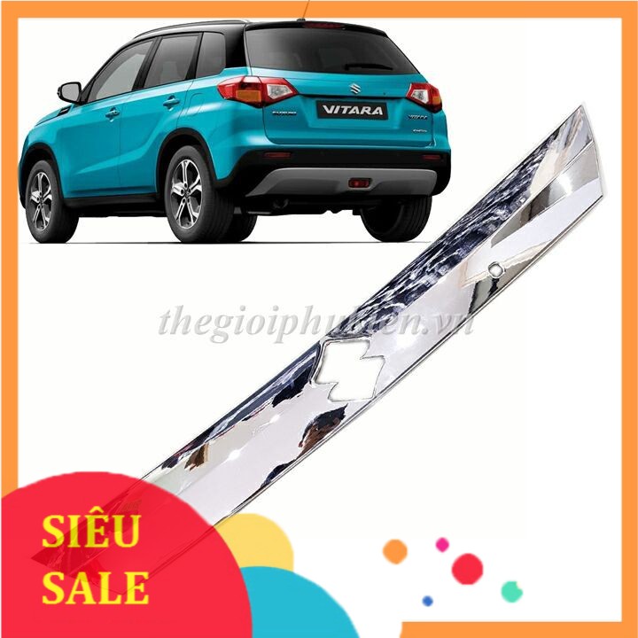 Độ tay mở cốp sau theo xe Suzuki Vitara 2015-2019 - mạ Crom