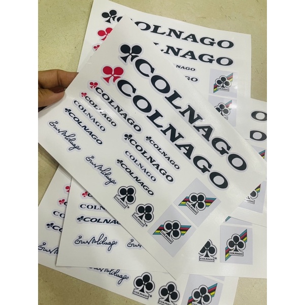 Decal dán chống nước Colnago