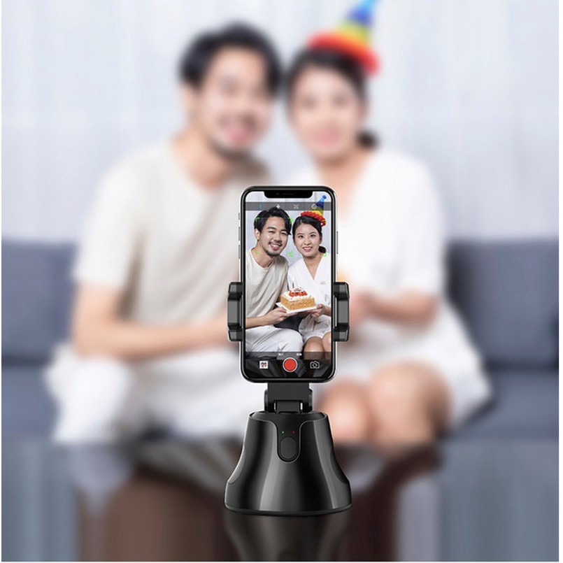 Giá kẹp điện thoại chụp hình quay vieo tự động cảm biến theo dõi thông minh 360
