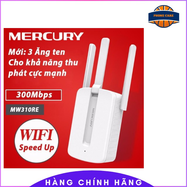 Bộ Kích Sóng Wifi ,Bộ Kích Sóng Wifi Mercury Repeater MW310RE 3 Anten Cực Mạnh | BigBuy360 - bigbuy360.vn