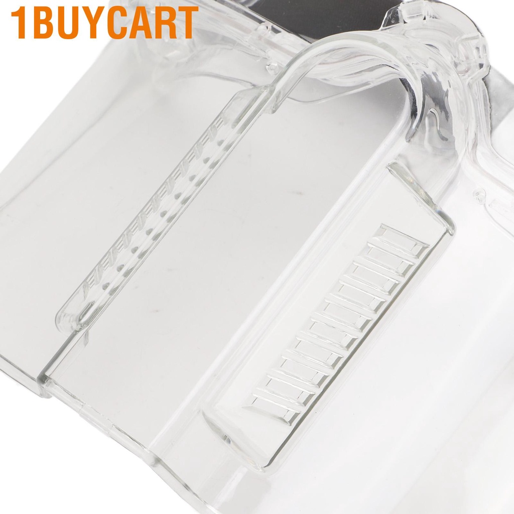 1buycart Full Face Shield Transparent Detachable UV Resistant Antisplash Protection Guard for Kitchen