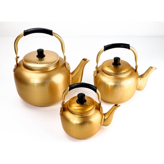 Ấm nhôm vàng Hàn Quốc