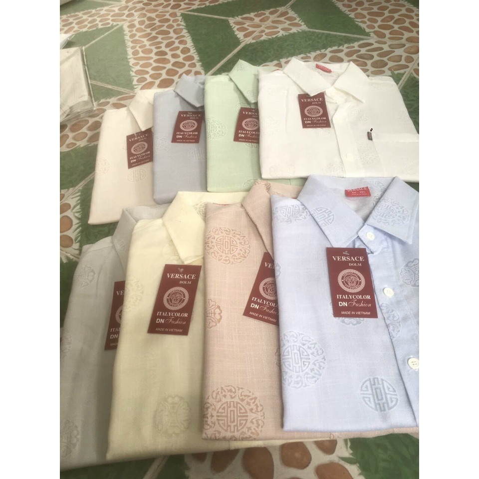 [FREESHIP]ÁO SƠ MI NAM TRUNG NIÊN CHẤT VẢI LỤA DÀY ĐẸP 45-95kg PHONG CÁCH ĐẠI GIA CAO CẤP