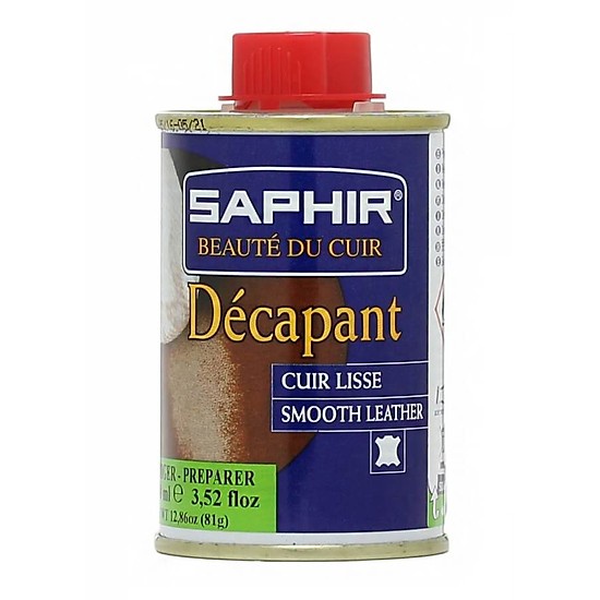 Dung dịch tẩy bề mặt da trước khi nhuộm lại - Saphir Decapant 100ml