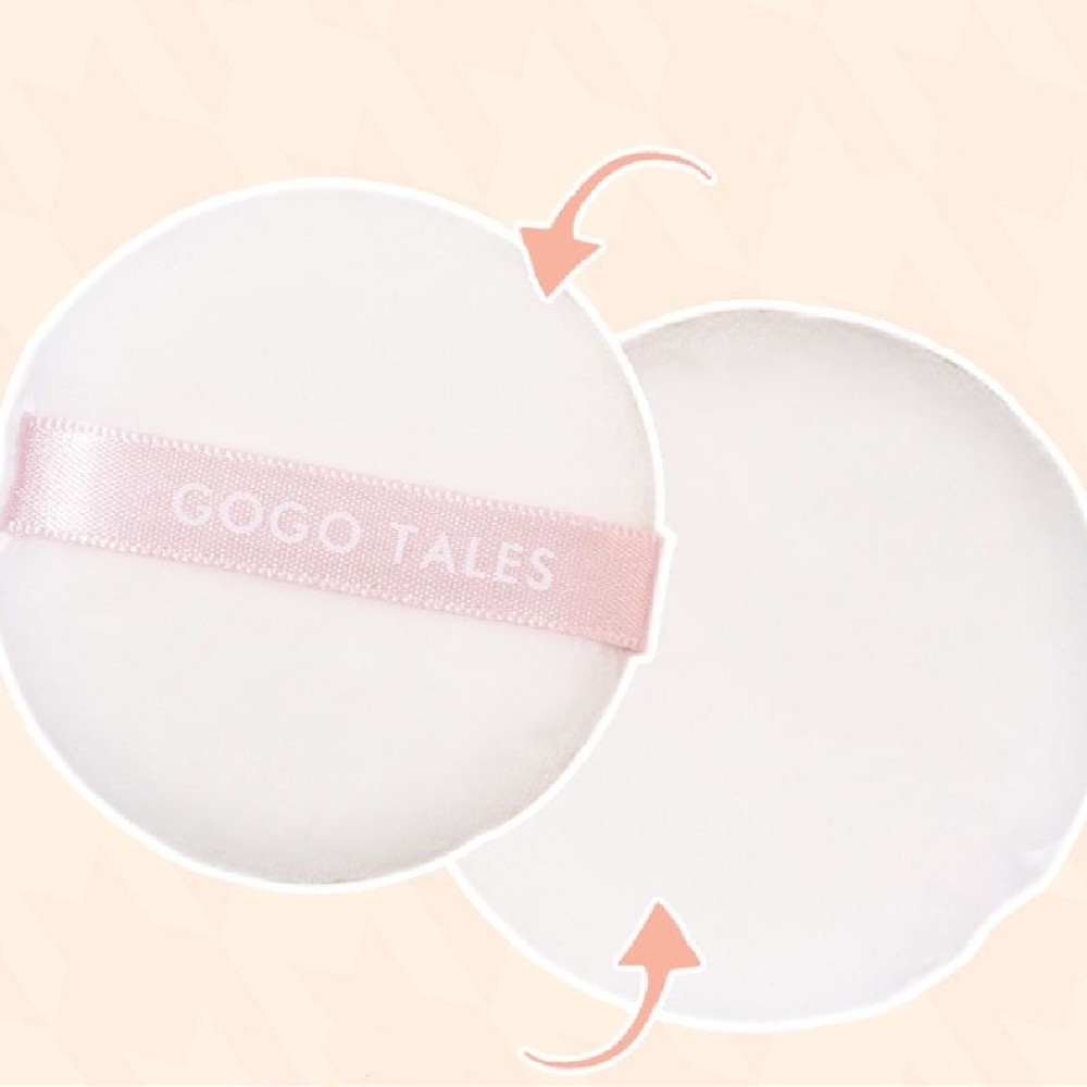 Phấn Phủ Dạng Bột GOGO TALES Kiểm Soát Dầu Chống Nước Chống Mồ Hôi Cho Làn Da Mượt Mà